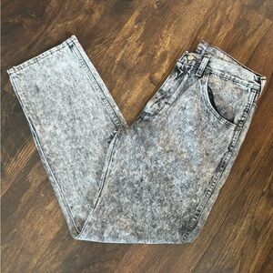 Men’s Wrangler Acid Wash Straight Leg Jeans | Size 32x30